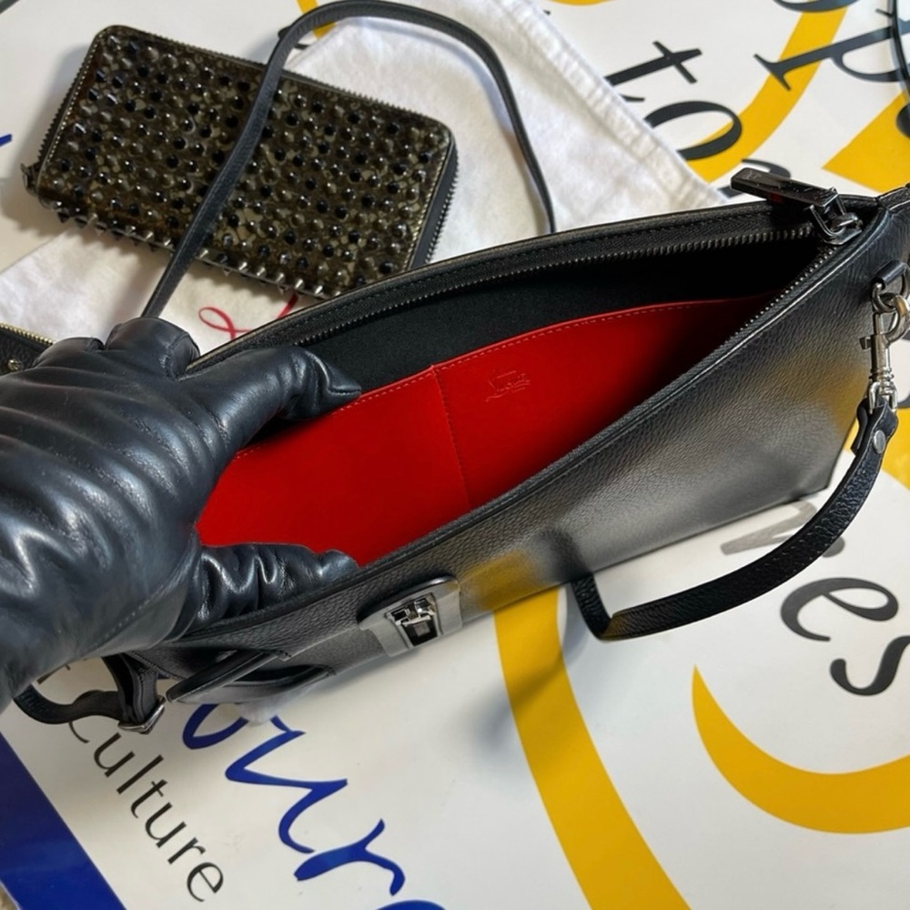 Christian Louboutin Messenger Bag and Choice of 1 Panettone Wallet! - Picture 5 of 7